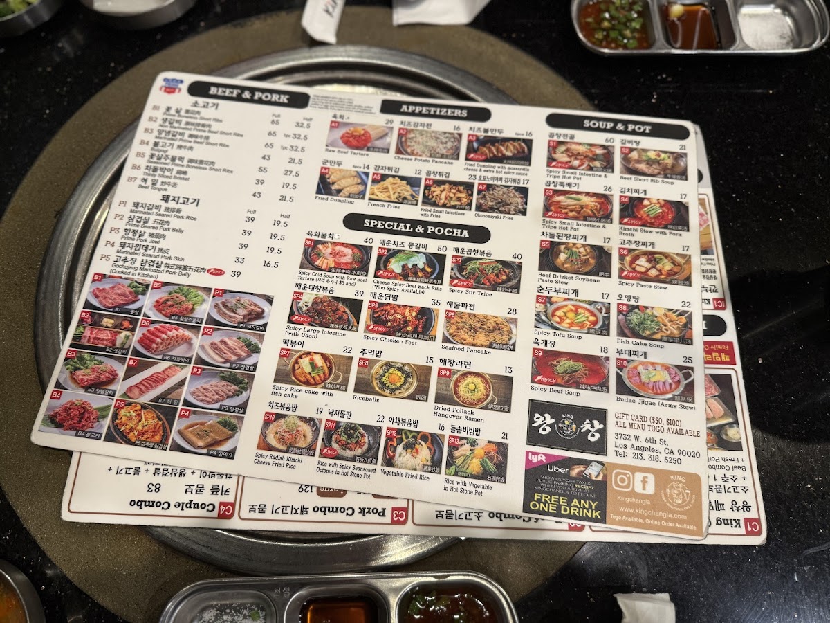 Menu Kingchang-La-4